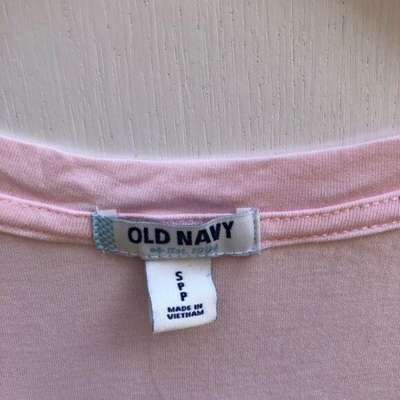 Old Navy Pink Short Sleeve Graphic Tee Size S - Picture 3 of 6